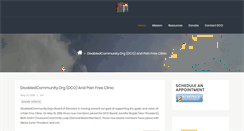 Desktop Screenshot of disabledcommunity.org