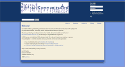 Desktop Screenshot of donate.disabledcommunity.org